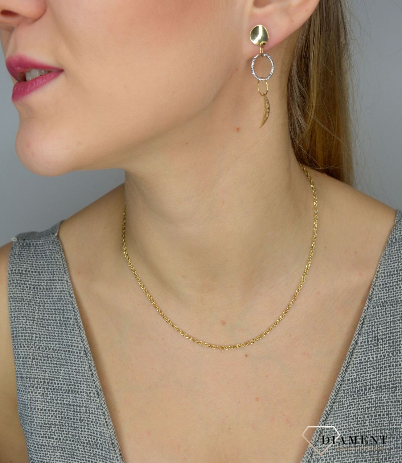 Złoty łańcuszek 333 singapur 2,5 mm DIA-LAN-1457-333 2,5mm (1).jpg